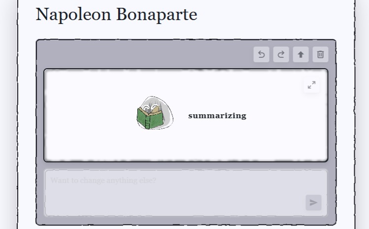 Summary module screenshot